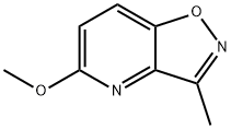 Isoxazolo[4,5-b]pyridine, 5-methoxy-3-methyl- (9CI) Struktur