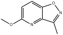 Isoxazolo[4,5-b]pyridine, 5-methoxy-3-methyl- (9CI) Structure