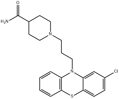 匹哌马嗪,84-04-8,结构式