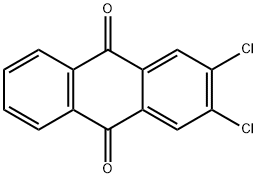 2,3-Dichloroanthraquinone Struktur