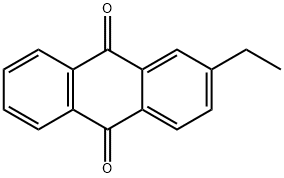 2-乙基蒽醌 结构式