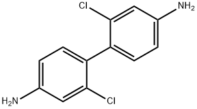 2,2'-二氯联苯胺,84-68-4,结构式