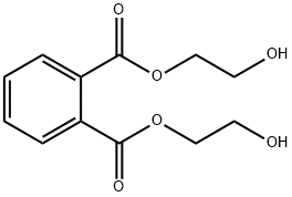 フタル酸ビス(2-ヒドロキシエチル) 化学構造式