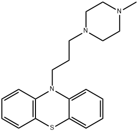 10-[3-(4-methyl-1-piperazinyl)propyl]-10H-phenothiazine Structure