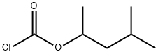 1,3-dimethylbutyl chloroformate Struktur