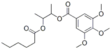 3-hexanoyloxybutan-2-yl 3,4,5-trimethoxybenzoate Structure