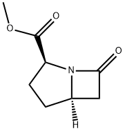1-Azabicyclo[3.2.0]heptane-2-carboxylicacid,7-oxo-,methylester,trans-(9CI) Struktur