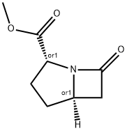 1-Azabicyclo[3.2.0]heptane-2-carboxylicacid,7-oxo-,methylester,cis-(9CI) 结构式