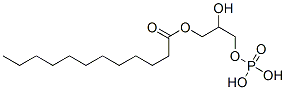 2-hydroxy-3-(phosphonooxy)propyl laurate,84015-55-4,结构式