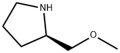 (R)-2-(メトキシメチル)ピロリジン 化学構造式
