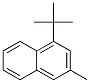 1-(1,1-ジメチルエチル)-3-メチルナフタレン 化学構造式