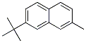 2-メチル-7-tert-ブチルナフタレン 化学構造式