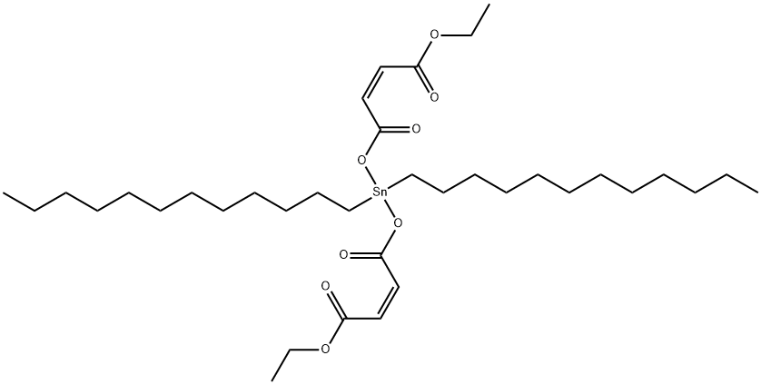 ethyl (Z,Z)-9,9-didodecyl-4,7,11-trioxo-3,8,10-trioxa-9-stannatetradeca-5,12-dien-14-oate|