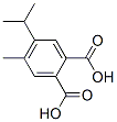 5-(isopropyl)-4-methylphthalic acid 结构式
