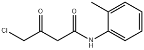 4-chloro-3-oxo-N-(o-tolyl)butyramide 结构式
