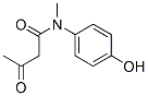 N-(4-hydroxyphenyl)-N-methyl-3-oxobutyramide 结构式