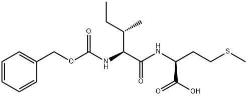 Cbz-L-Ile-L-Met-OH 化学構造式