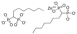 zinc dioctyl diphosphonate Structure