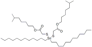 84030-61-5 diisooctyl 2,2'-[(didodecylstannylene)bis(thio)]diacetate