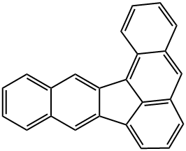 DIBENZO(A,K)FLUORANTHENE 结构式