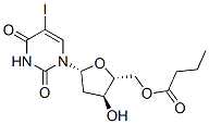 5-Iodo-5'-O-butyryl-2'-deoxyuridine Structure