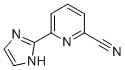 2-Pyridinecarbonitrile,  6-(1H-imidazol-2-yl)- Struktur