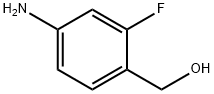 Benzenemethanol, 4-amino-2-fluoro- (9CI) 结构式