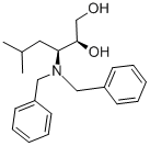 (2S,3S)-3-DIBENZYLAMINO-5-METHYLHEXANE-1,2-DIOL Struktur