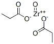 Zirconyl propionate 化学構造式