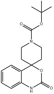 1,2-DIHYDRO-2-OXO-SPIRO[4H-3,1-BENZOXAZINE-4,4'-PIPERIDINE]-1'-CARBOXYLIC ACID 1,1-DIMETHYL ETHYL ESTER Structure