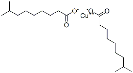 copper(II) isodecanoate Structure