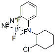 3-chloro-4-cyclohexylmethylaminobenzenediazonium tetrafluoroborate Struktur