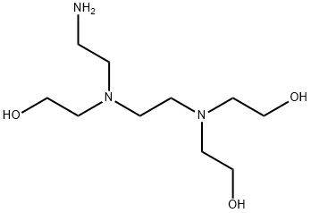 2,2'-[[2-[(2-aminoethyl)(2-hydroxyethyl)amino]ethyl]imino]bisethanol 结构式