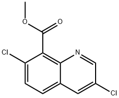 二氯喹啉酸甲酯, 84087-33-2, 结构式