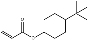 4-叔丁基环己基丙烯酸酯, 84100-23-2, 结构式