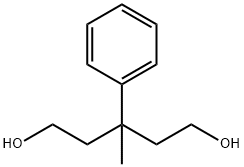 3-甲基-3-苯基戊烷-1,5-二醇 结构式
