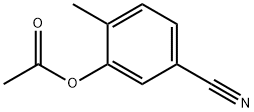 Benzonitrile, 3-(acetyloxy)-4-methyl- 结构式