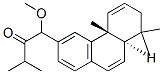 Ethanone, 1-(4bS,8aS)-4b,5,6,7,8,8a,9,10-octahydro-2-methoxy-4b,8,8-trimethyl-1-(1-methylethyl)-3-phenanthrenyl- Struktur