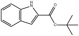 1H-吲哚-2-羧酸叔丁酯, 84117-86-2, 结构式