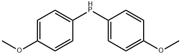 Bis(4-methoxyphenyl)phosphine Structure