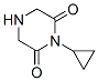 2,6-Piperazinedione,1-cyclopropyl-(9CI) 结构式