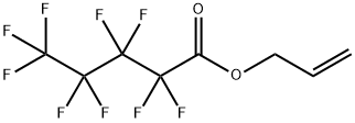 ノナフルオロペンタン酸2-プロペニル 化学構造式