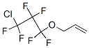 3-(3-chloro-1,1,2,2,3,3-hexafluoropropoxy)propene Structure