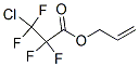 allyl 3-chloro-2,2,3,3-tetrafluoropropionate 结构式