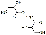 DL-甘油酸钙盐,84145-22-2,结构式