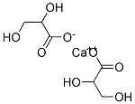 DL-GLYCERIC ACID HEMICALCIUM SALT HYDRATE Structure