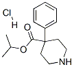 isopropyl 4-phenylpiperidine-4-carboxylate hydrochloride Struktur