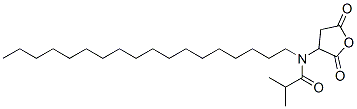 2-メチル-N-オクタデシル-N-[(テトラヒドロ-2,5-ジオキソフラン)-3-イル]プロパンアミド 化学構造式