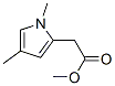 1,4-ジメチル-1H-ピロール-2-酢酸メチル 化学構造式