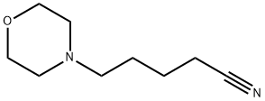 4-モルホリンペンタンニトリル 化学構造式